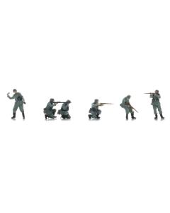 1/72 WM Infanterie onder vuur (6x) (ready made) Artitec 5720006