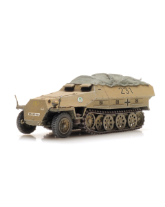 H0 SdKfz 251 1 Ausf D Eisenbahntransport (ready-made) Artitec 6870530
