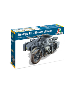 1/9 Zundapp K750 w/Sidecar Italeri 7406