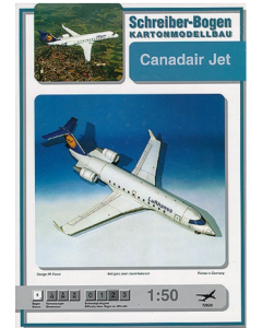1/50 Canadair Jet, SB72620 Schreiber-Bogen 72620