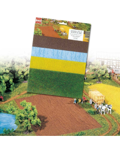 Assortiment landschapspapier, 4 st. Busch 7175