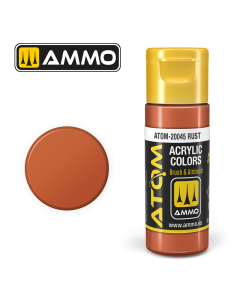 ATOM ACRYLIC COLOR RUST 20 ML AMMO by Mig 20045