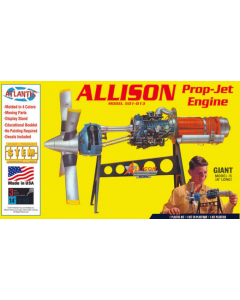1/10 Allison Turbo Prop-Jet Engine Atlantis H1551