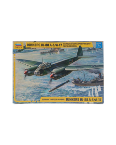 1/72 Junkers JU-88 A-5/A-17 Zvezda 7284
