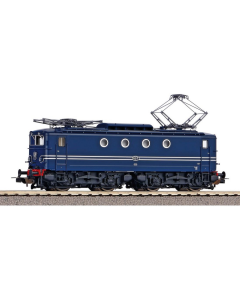 H0 AC NS E-Lok RH 1100 blauw zonder logo, 3-rail (AC) digitaal (PLUX22) Piko 51365