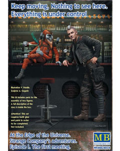 1/24 Strange Company's Adventures. "Nothing to see here, everything is under control" Master Box 24034