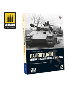 Book italenfelzug. german tanks 1943-1945 vol.2 eng. AMMO by Mig 6263M