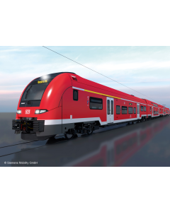 H0 DB Elektrisch treinstel Siemens Desiro HC (rood), digitaal (mfx+) sound Marklin 38462