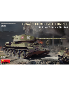 1/35 Russian T-34-85 Composite Turret 112 Plant, Summer 1944 MiniArt 35306