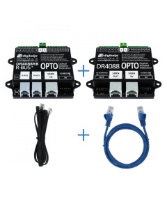 Complete  RBUS  set (32  terugmeldpunten) incl. kabels Digikeijs 4088RBOPTO_BOX