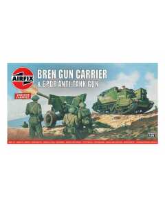 1/76 Bren Gun Carrier & 6PDR Anti-Tank Gun Airfix 01309V