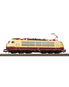 H0 Elektrische locomotief/Sound BR 103 roter Rahmen DB IV + PluX22 Dec. Piko 51693