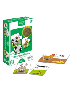 Learning Kitds Puzzel "Boerderijdieren", 12 stukjes Learning Kitds PA9048