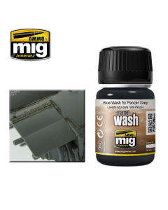 Wash blue for panzer grey 35 ml AMMO by Mig 1006