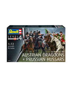 1/72 Austrian Dragoons & Prussian Hussars, "Seven Years' War" Revell 02453
