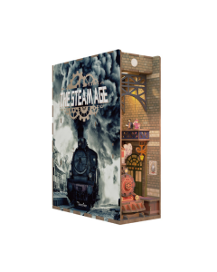 The Steam Age | Book Nook Tonecheer TQ125