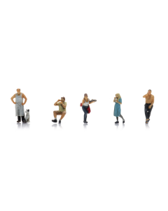 N Frituur figuren (5x) (ready made) Artitec 5160026