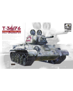 1/35 Russian T-34/76 1942/43 Factory 183, Full Interior Kit AFV-Club 35144