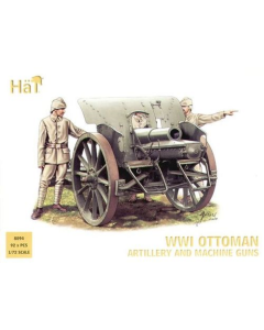 1/72 WWI Ottoman Artillery and Machine Guns HAT 8094