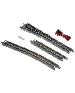 N Unitrack Rails Wissel (20-220), Electrisch Links, R481 15°, 1st. Kato 20220