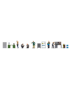 H0 Thema figuren set "Werkplaats" Noch 16250