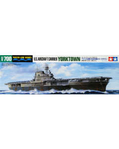 1/700 US CV-5 Yorktown Aircraft Carrier Tamiya 31712