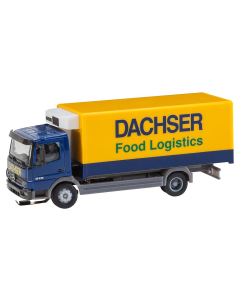 H0 Car System: Vrachtwagen MB Atego Dachser koelopbouw (HERPA) Faller 161555