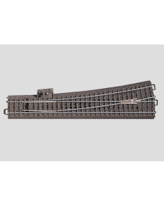 H0 C-Rail Slanke Wissel Links R1114,6mm 12,1° (236,1mm) Marklin 24711