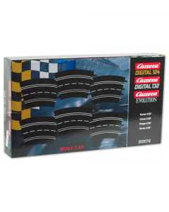 132/24 Bocht R2 30°, 6 stuks Carrera 20572