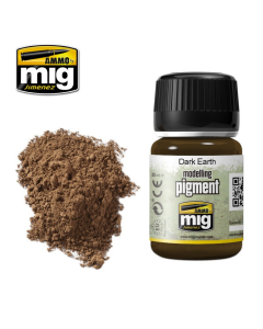 Superfine pigment dark earth 35 ml AMMO by Mig 3007