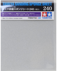 Sanding Sponge Sheet #240 Tamiya 87162