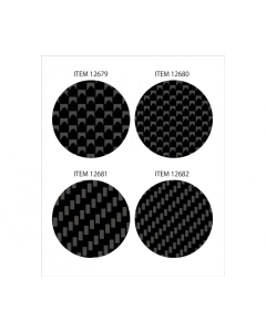 Carbon Pattern Decal Set - Plain Weave/Extra Fine Tamiya 12680