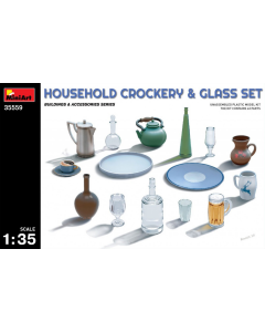 1/35 Household Crockery & Glass Set MiniArt 35559