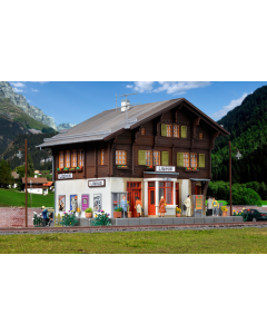 H0 Station Litzirüti inclusief LED verlichting Kibri 39497