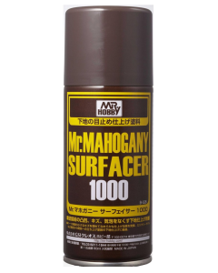 Mr. Mahogany Surfacer 1000 Spray 170ml - B528 Mr. Hobby B528
