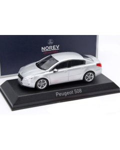 1/43 Peugeot 508 2012, Alluminium Silver Norev 475806