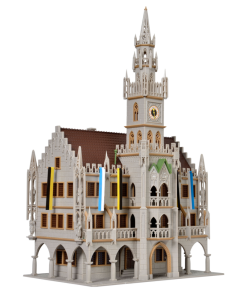 H0 Stadhuis grote stad Vollmer 43760