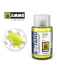 AMMO A-Stand Transparent Yellow (Alclad ALC402) 30ml AMMO by Mig 2402