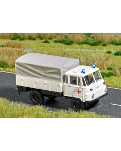 H0 Rode Kruis Truck met zwaailichten Busch 5627