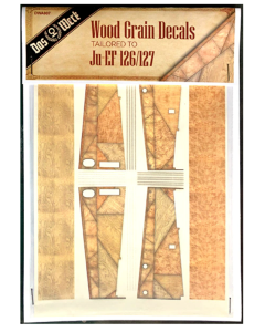 1/32 Wood Grain Decals for Ju EF-126/ 127 - Das Werk A007 Das Werk A007