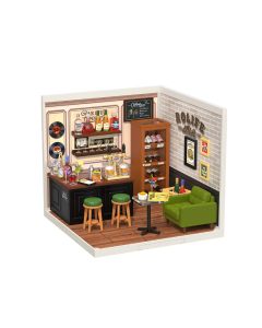 Robotime Rolife Leisurely Cheers Bar Super Creator - DIY Miniatuurhuisje Robotime DW012