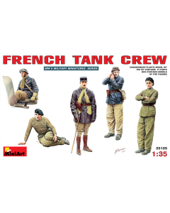 1/35 French Tank Crew MiniArt 35105