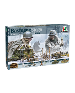 1/72 Bastogne Siege Diorama 80-Years Italeri 6186