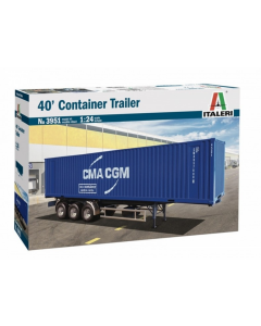 1/24 40' Container Trailer Italeri 3951