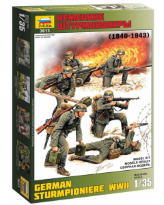 1/35 German Sturmpioniere WWII (1940-1943) Zvezda 3613