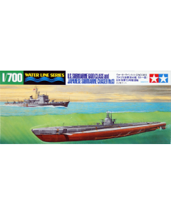 1/700 US Submarine Gato with Japanese Submarine Chaser No.13 Tamiya 31903