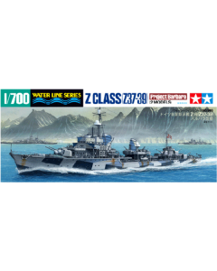 1/700 German Z-Klas. Destroyer Barbara (2) Tamiya 31908