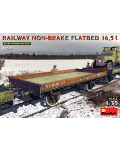 1/35 Railway Non-brake Flatbed 16,5t MiniArt 39004