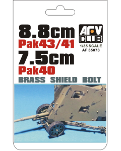 1/35 Brass Shield Bolt for 8.8cm PaK 43/41 & 7.5cm PaK 40 AFV-Club 35073
