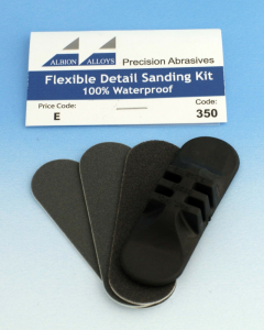 Flexible Detail Sanding Kit Albion Alloys CODE350